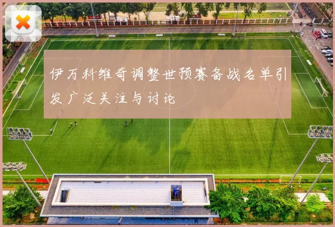 伊万科维奇调整世预赛备战名单引发广泛关注与讨论